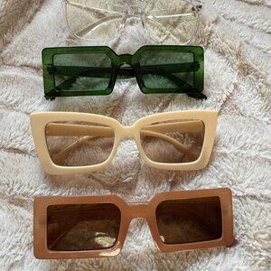 3 Pairs of Glasses + 1 blue light pair.